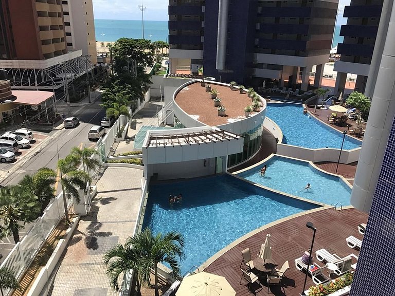Beach Class Cobertura, Hidromassagem e Vista Mar