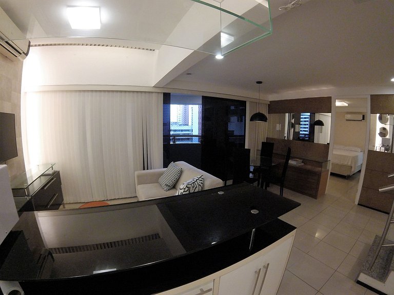 Penthouse 200 meters from the beachfront fair