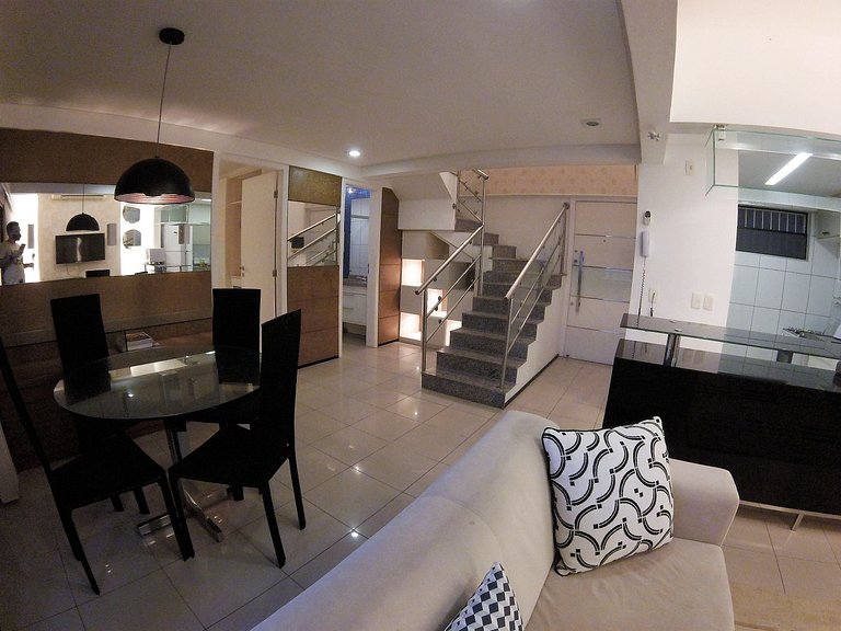 Penthouse 200 meters from the beachfront fair