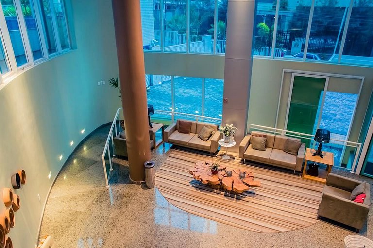 Beach Class Cobertura, Hidromassagem e Vista Mar