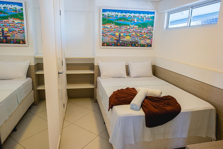 Beach Class Cobertura, Hidromassagem e Vista Mar