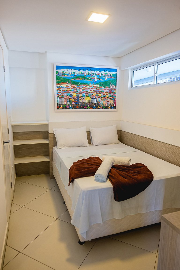 Beach Class Cobertura, Hidromassagem e Vista Mar