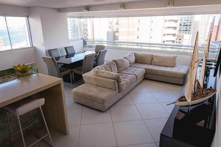 Beach Class Cobertura, Hidromassagem e Vista Mar