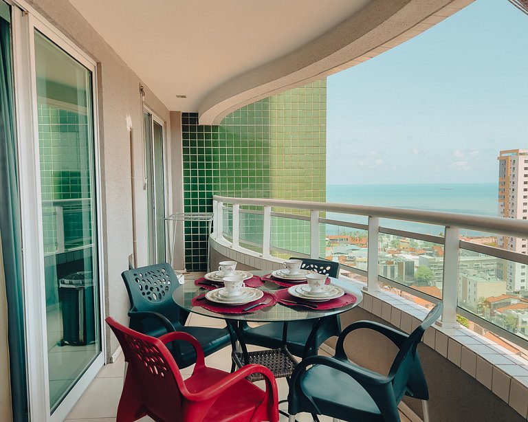 Beautiful Apartment Sea View 1803 Praia de Iracema