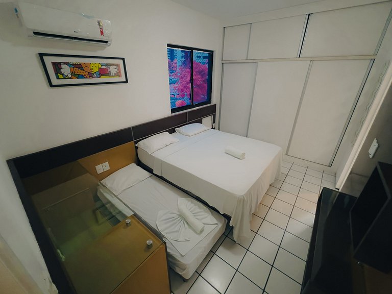 Apartment 200 meters from the feirinha da Beira Mar