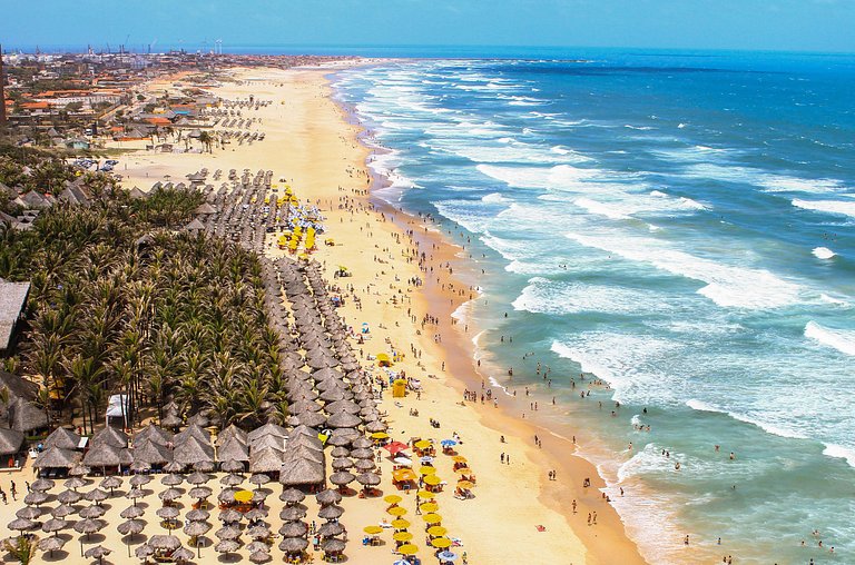 VG FUN belíssimo 2 quartos projetado na beira mar