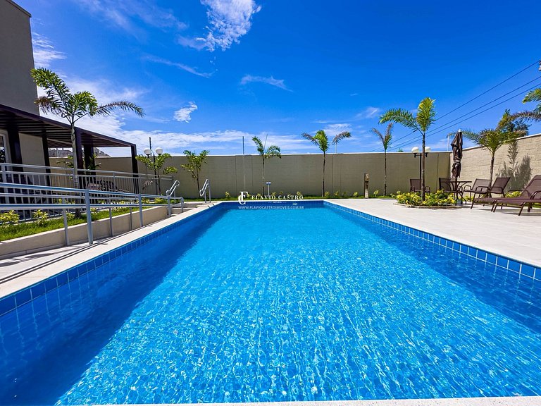 Apartamento Novinho 2 quartos e vista mar