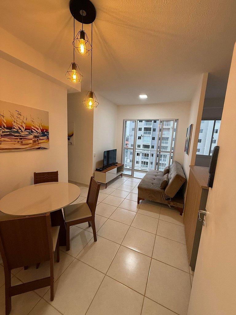 Apartamento Novinho 2 quartos e vista mar