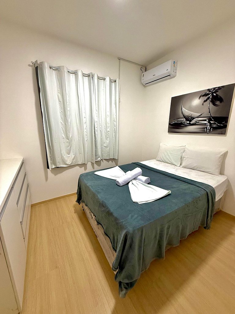 Apartamento Novinho 2 quartos e vista mar