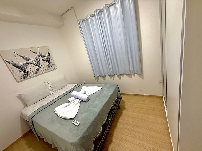 Apartamento Novinho 2 quartos e vista mar