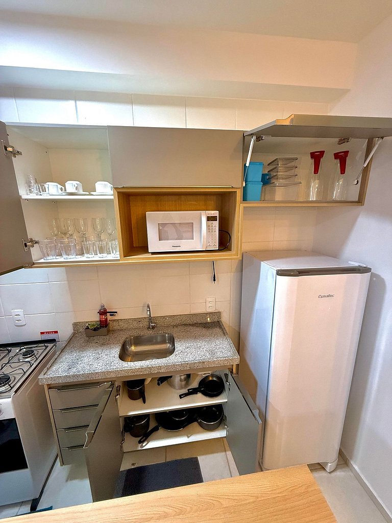 Apartamento Novinho 2 quartos e vista mar