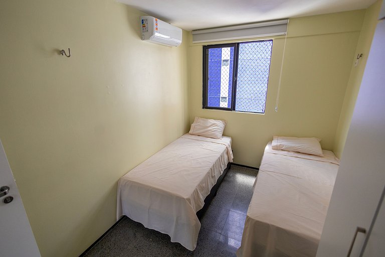 Flat 2 quartos no melhor local de Fortaleza