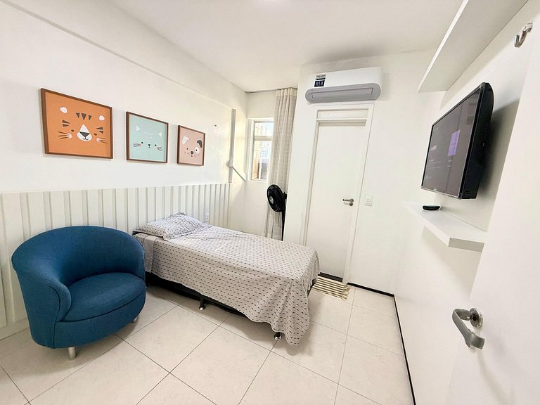 Apartamento família todo reformado 4 quartos