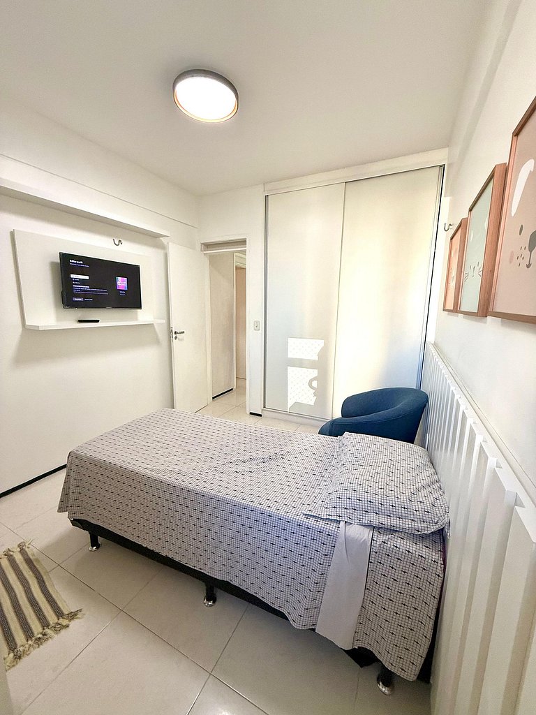 Apartamento família todo reformado 4 quartos
