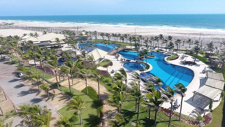 Golf Ville Apto 3 suítes, nascente e vista mar
