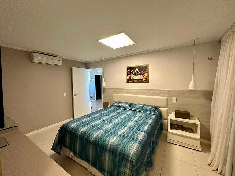 Golf Ville Apto 3 suítes, nascente e vista mar