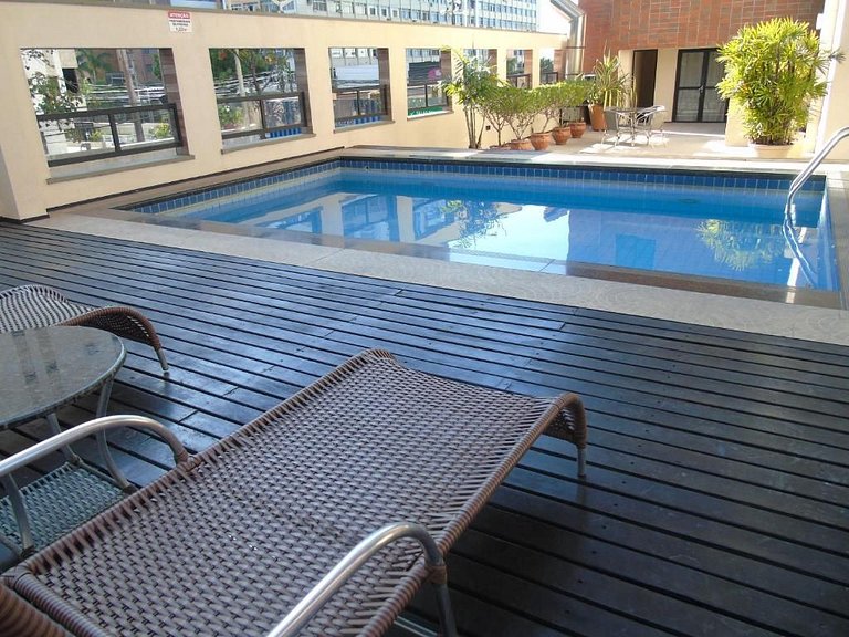 Flat Econômico a 50m da Beira-Mar AP1502