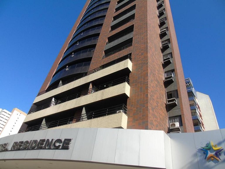 Flat 2 quartos a 50m da Beira-Mar c/ café da manhã