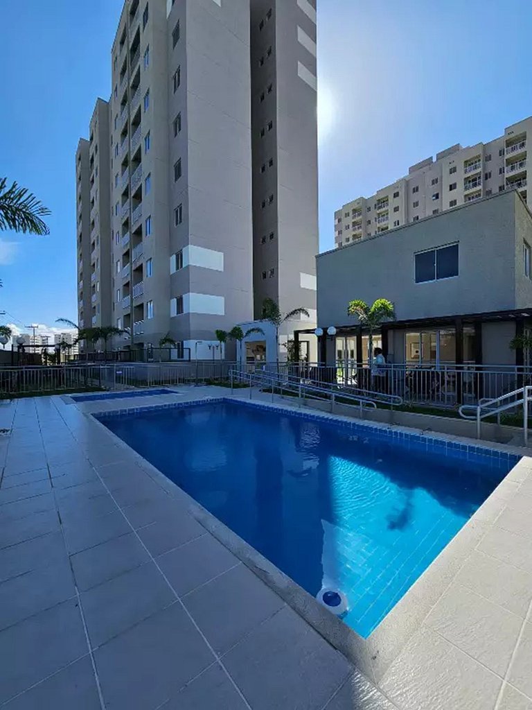 Apartamento Novo 2 quartos e vista mar 1001B