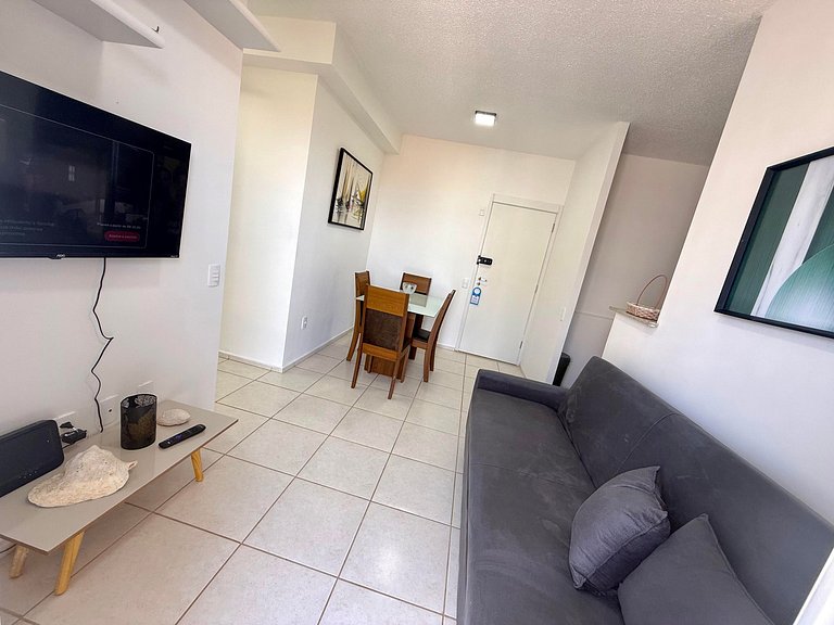 Apartamento Novo 2 quartos e vista mar 1001B