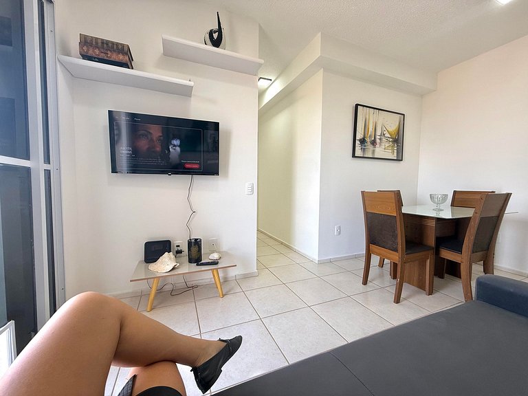 Apartamento Novo 2 quartos e vista mar 1001B