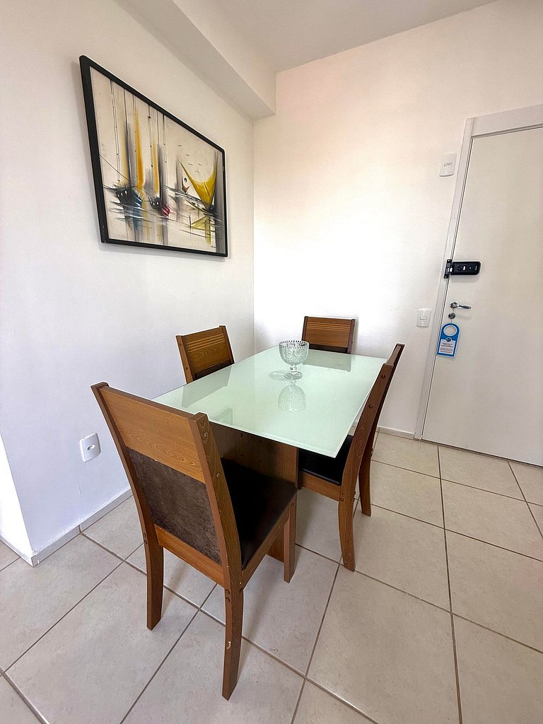 Apartamento Novo 2 quartos e vista mar 1001B