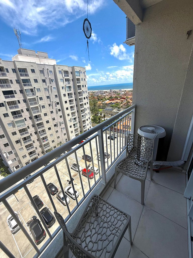 Apartamento Novo 2 quartos e vista mar 1001B