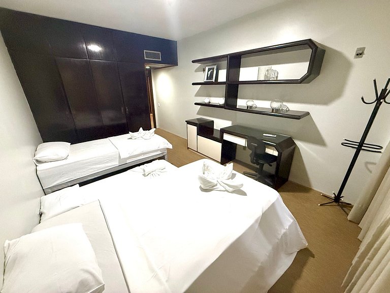 Raridade Apê 4 Quartos|Meireles|Beira Mar|180m2