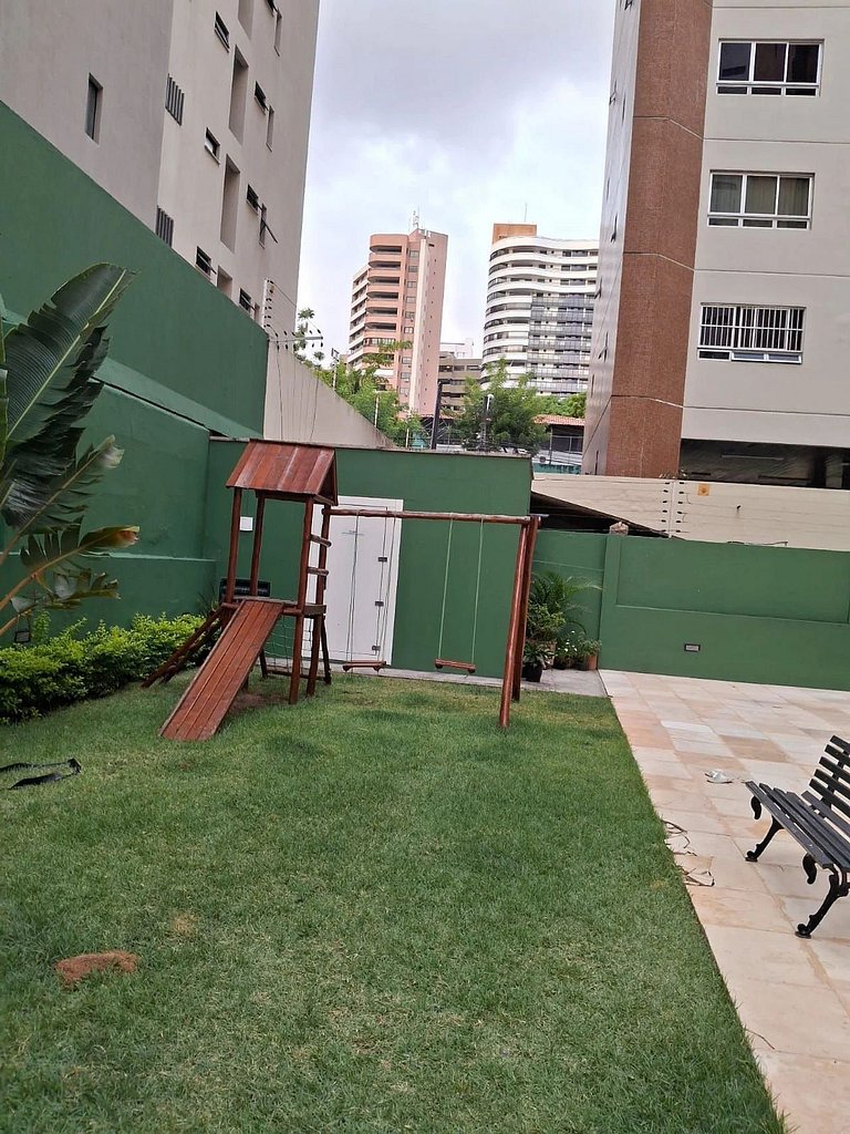 Apto preferido pelas famílias, 200m da beira mar