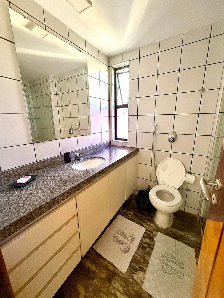 Apto preferido pelas famílias, 200m da beira mar