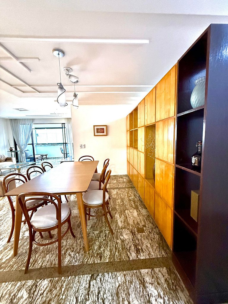 Apto preferido pelas famílias, 200m da beira mar