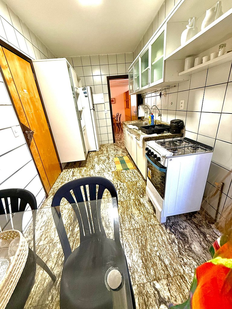 Apto preferido pelas famílias, 200m da beira mar