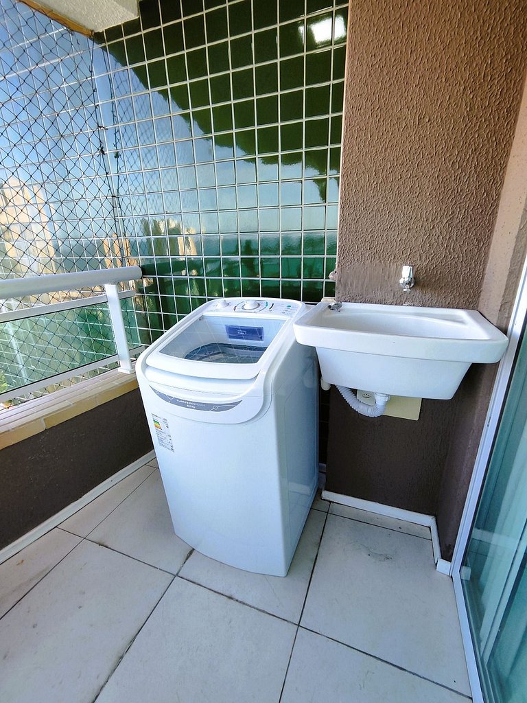 Apê renovado com vista mar em Iracema