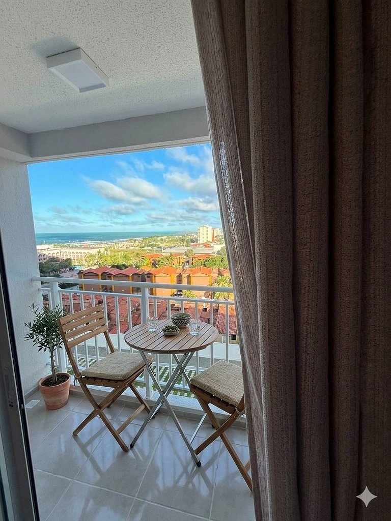 Vista Mar Incrível , Brisa na Praia  e 2 Quartos