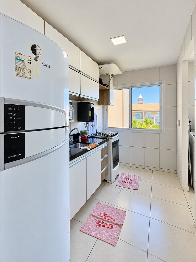 Cobertura no Golf Ville deck privativo com jacuzzi e churras