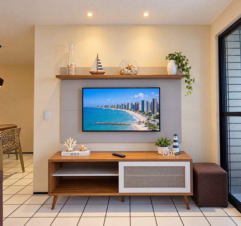 Apartment 200 meters from the feirinha da Beira Mar