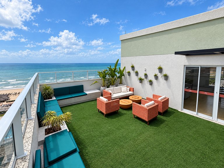 Vista Mar Incrível , Brisa na Praia  e 2 Quartos