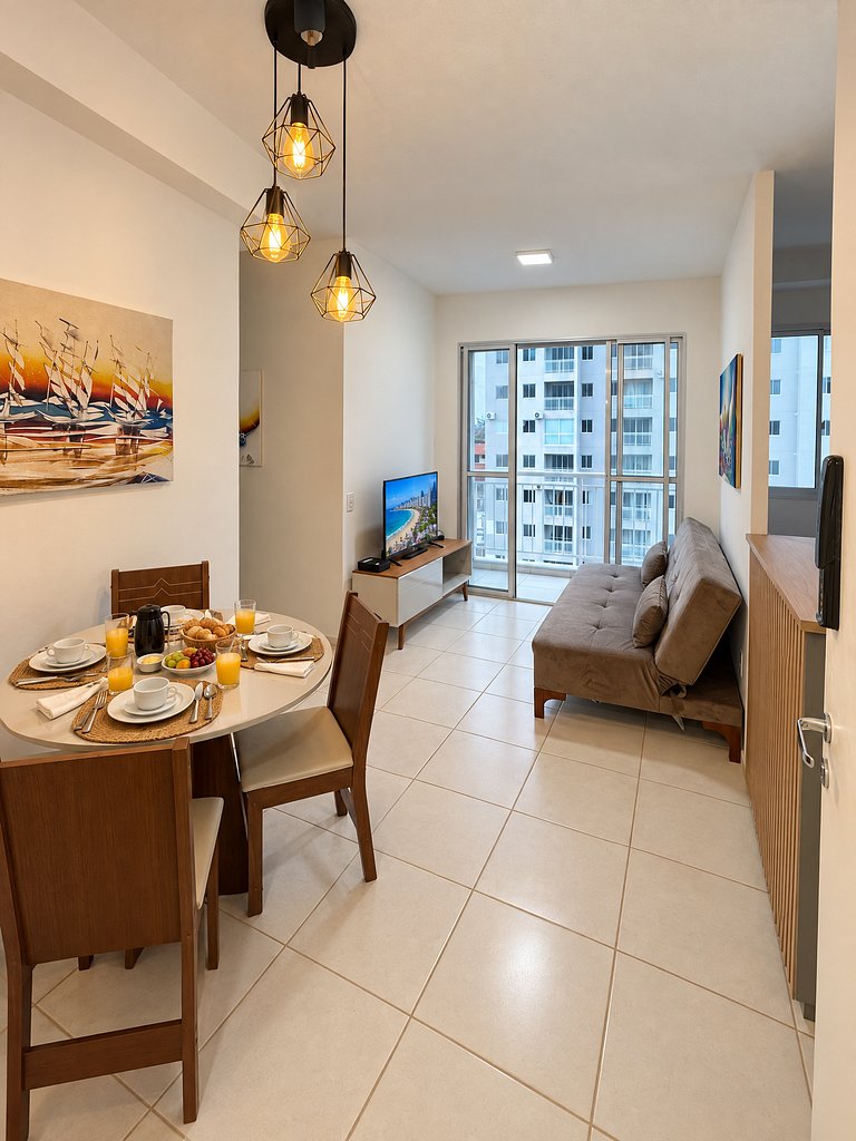 Estilo Dunas com piscina, garagem e vista mar