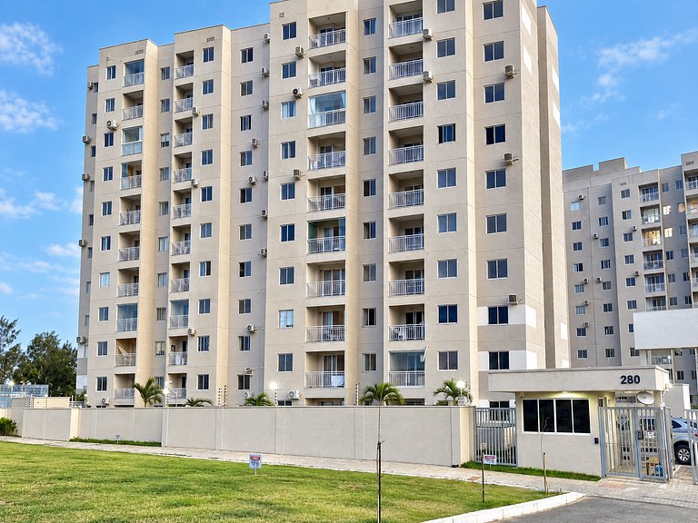 Estilo Dunas com piscina, garagem e vista mar