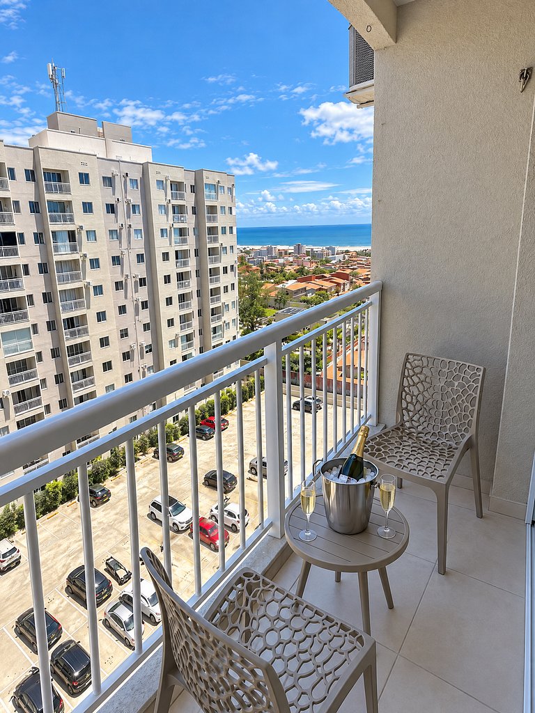 Estilo Dunas com piscina, garagem e vista mar 1001