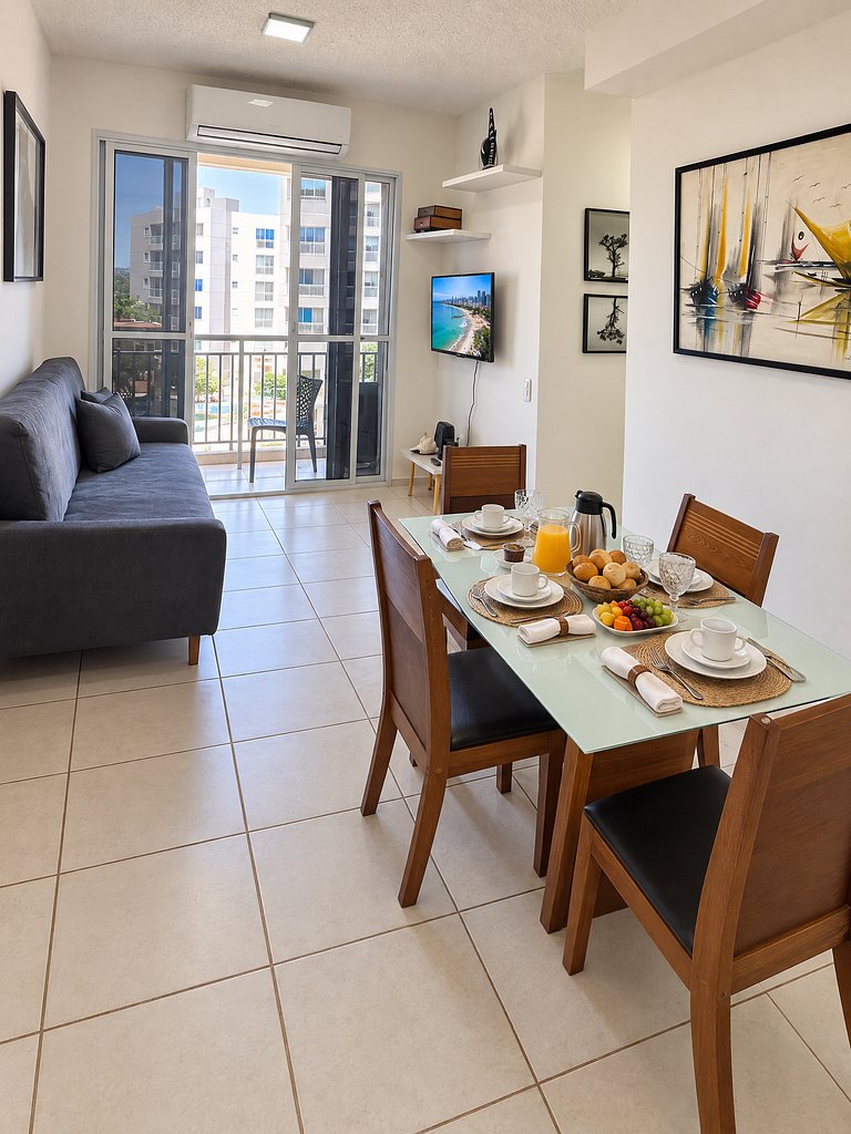 Estilo Dunas com piscina, garagem e vista mar 1001