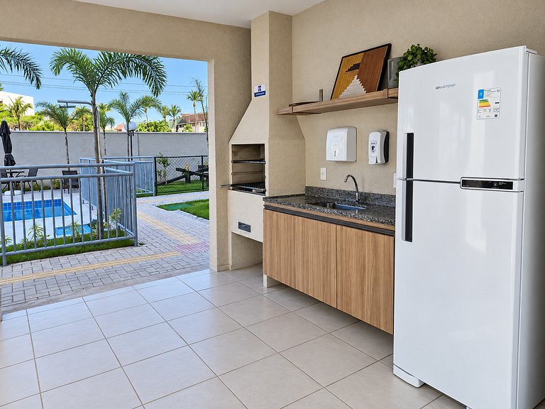 Estilo Dunas com piscina, garagem e vista mar 1001