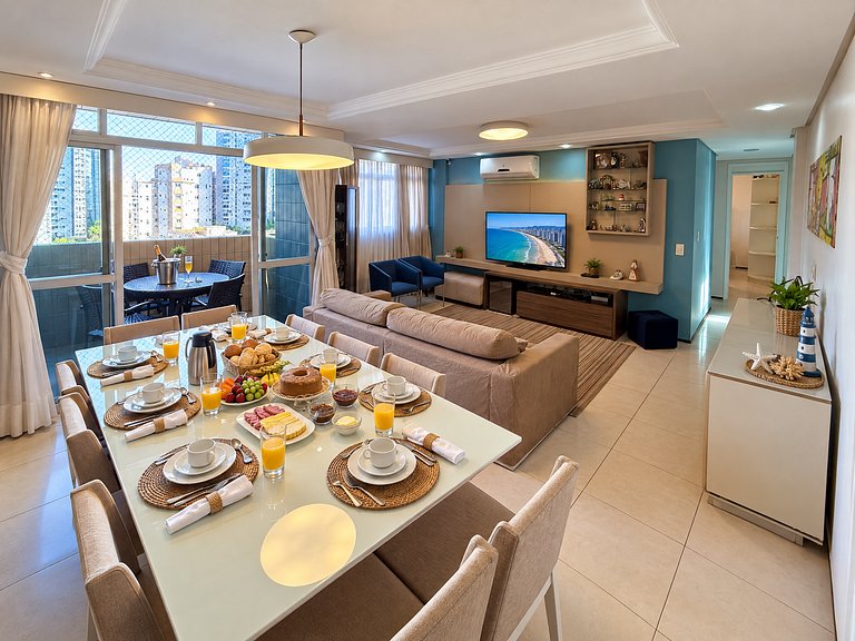 Apartamento família todo reformado 4 quartos