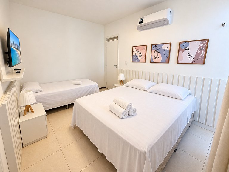 Apartamento família todo reformado 4 quartos
