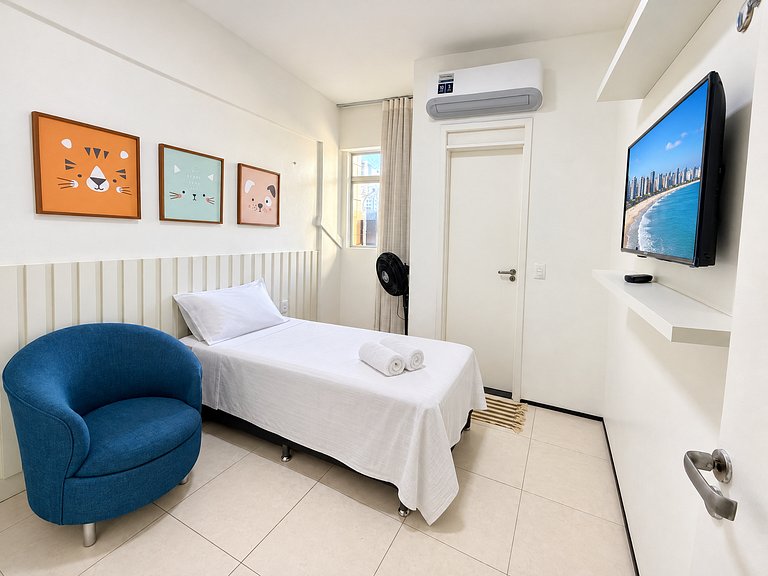 Apartamento família todo reformado 4 quartos